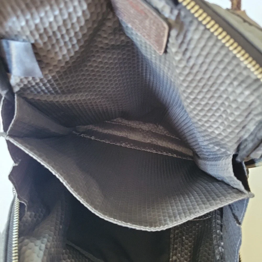 Tumi Alpha Bravo Knox Backpack Rucksack Charcoal Gray Canvas Durable Everyday